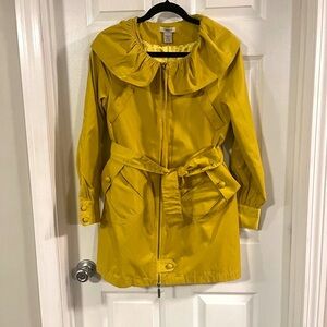 Vertigo small zip up jacket with pockets & puffed collar